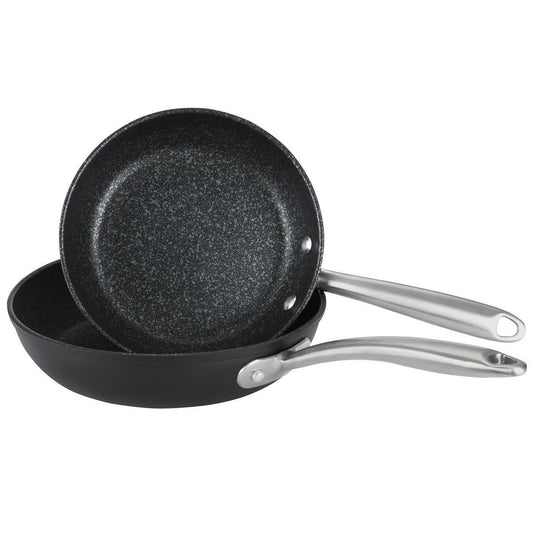 Prestige Scratch Guard Aluminium Frypan Twin Pack