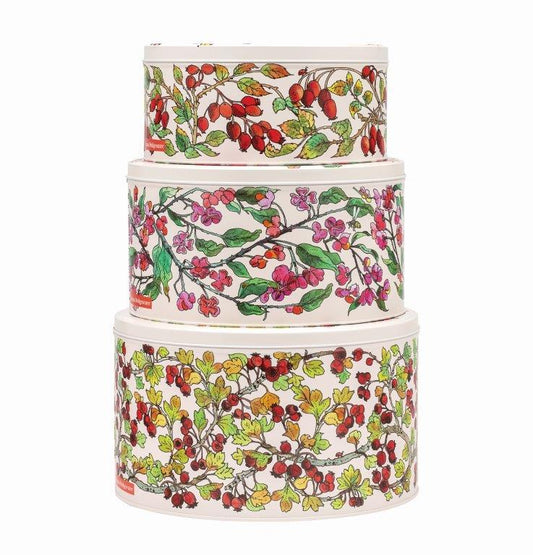 Emma Bridgewater Birds In The Hedgerow Set Of 3 Cake Tins