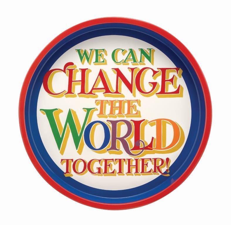 Emma Bridgewater Brighter World Deepwell Tin Tray