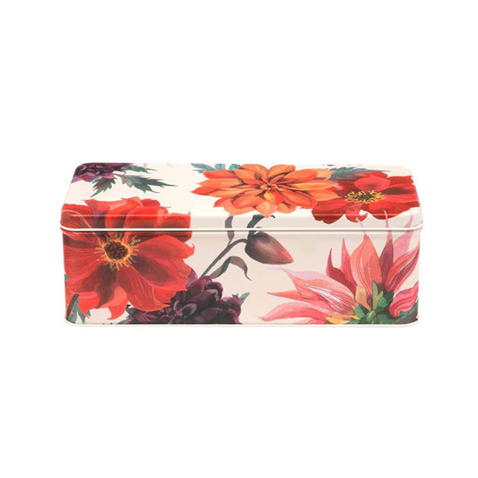 Emma Bridgewater Flowers Long Deep Rectangular Tin