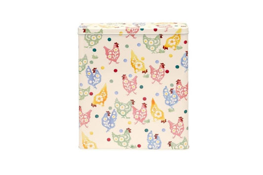 Emma Bridgewater Polka Chickens Cereal Tin