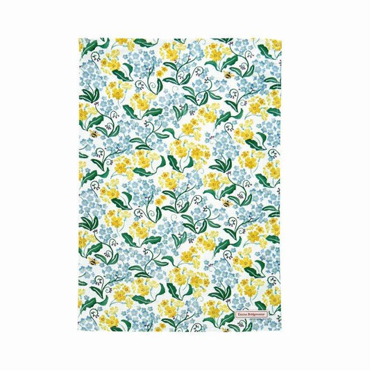 Emma Bridgewater Forget Me Not & Yellow Primrose Tea Towel