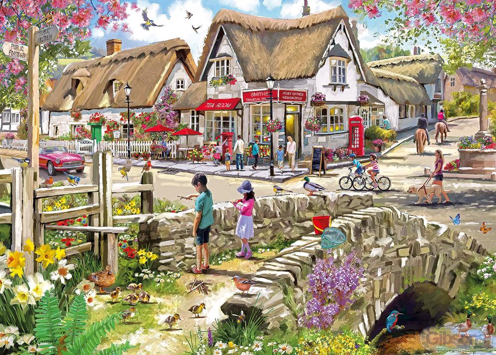Gibsons Daffodils & Ducklings 1000 Piece Jigsaw