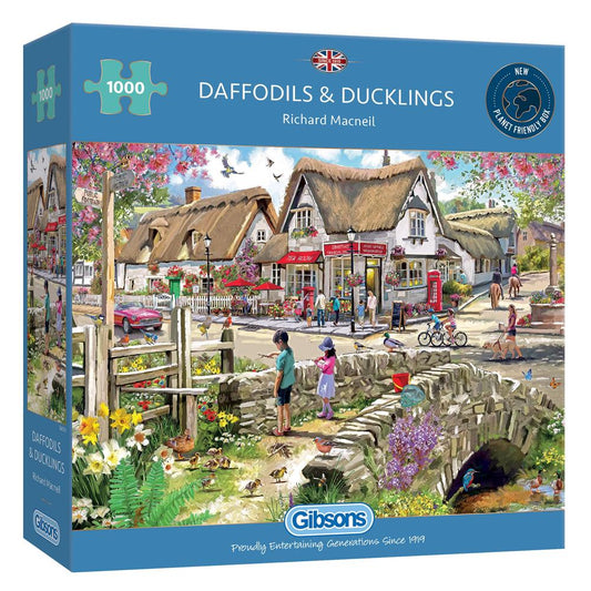 Gibsons Daffodils & Ducklings 1000 Piece Jigsaw
