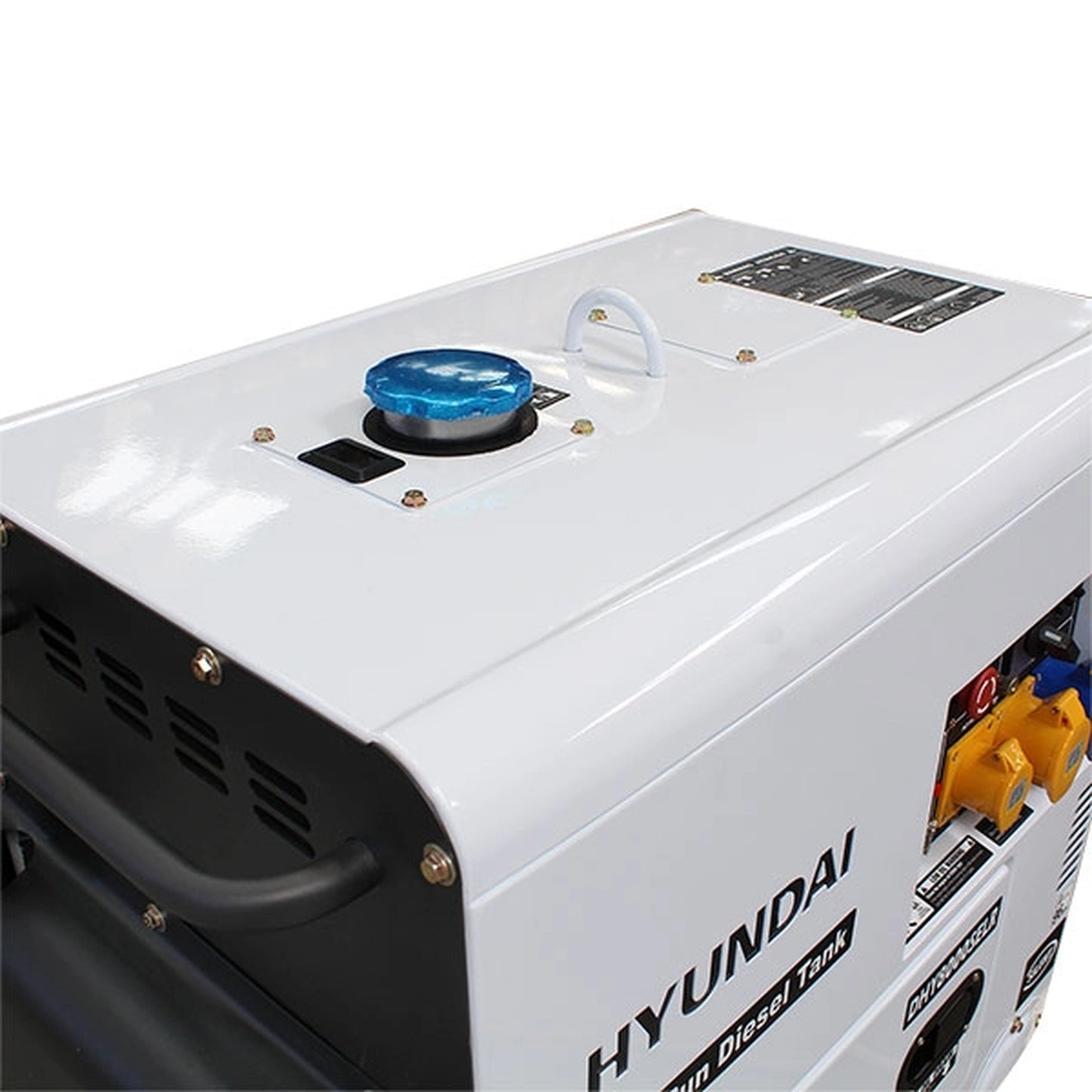 Hyundai DHY6000SE 5.2kW/6.5kVA Silenced Standby Diesel Generator