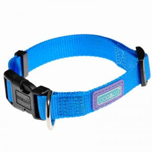 Dog & Co Dog Dog Collar Blue 14-18"