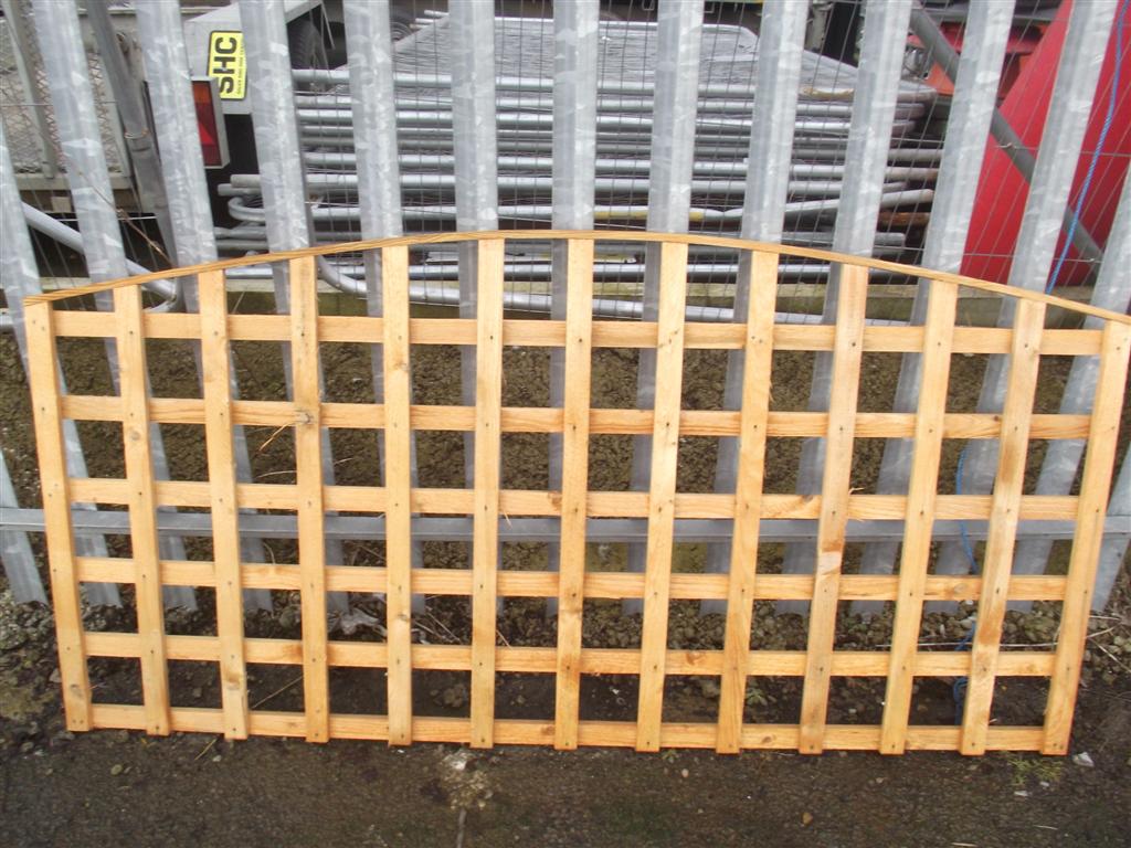 6' x 4' Arched Trellis