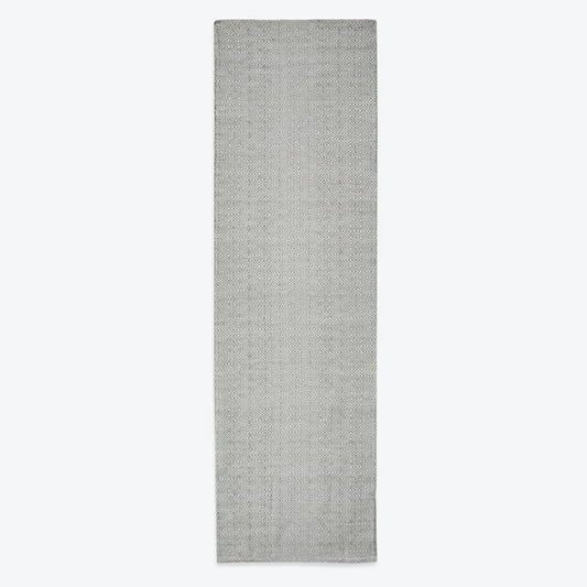Weaver Green Dove Grey Diamond Runner Rug 240 x 70cm