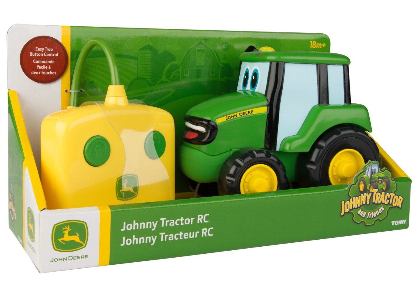 TOMY John Deere Remote Controlled Johnny Tractor