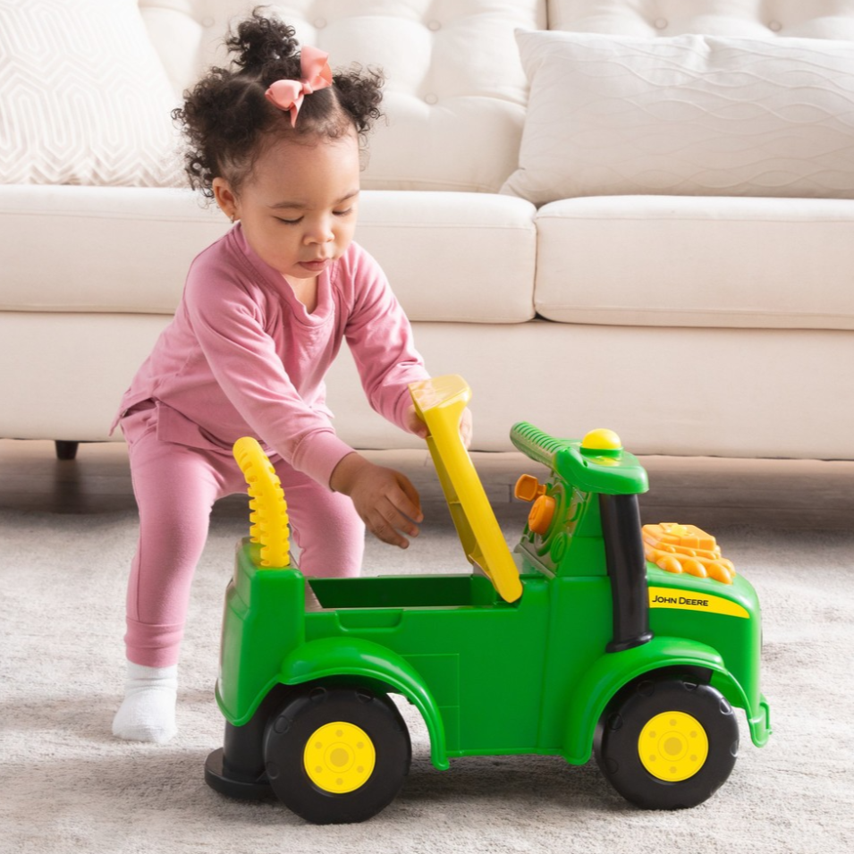 TOMY John Deere Kids Ride On Tractor Sam Turner Sons