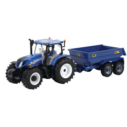 Britains New Holland T6 Tractor/Trailer Play Set