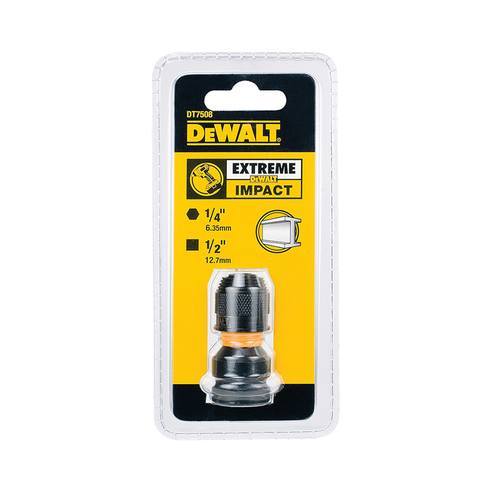 Dewalt Square Conversion Adapter DT7512 1/4" Hex to 1/2" 52mm