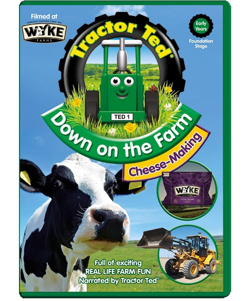Tractor Ted Down on The Farm Cheese Making DVD