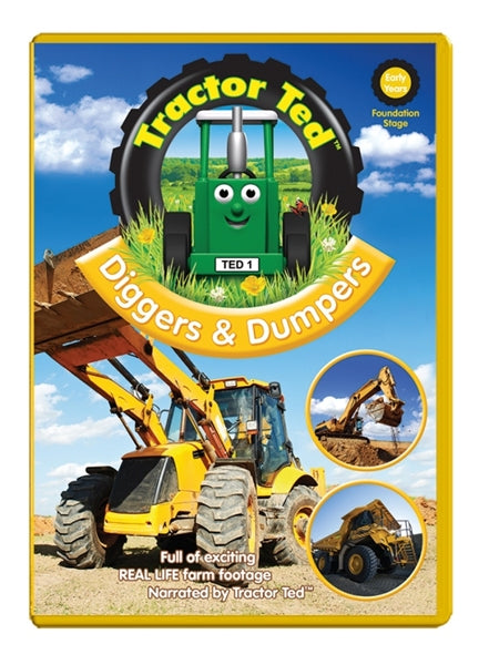 Tractor Ted Diggers & Dumpers DVD
