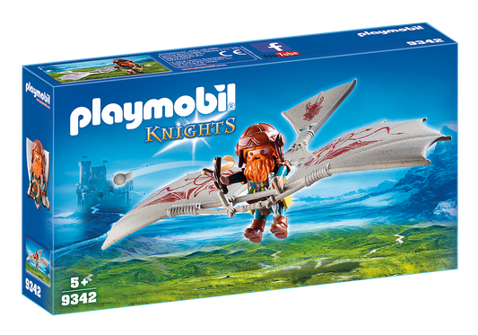 Playmobil Knights Dwarf Flyer 9342
