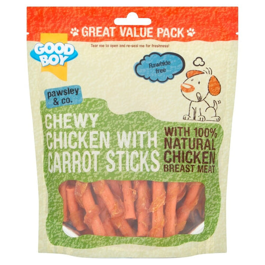 Good Boy Dog Chewy Chicken w/ Carrot Sticks 320g
