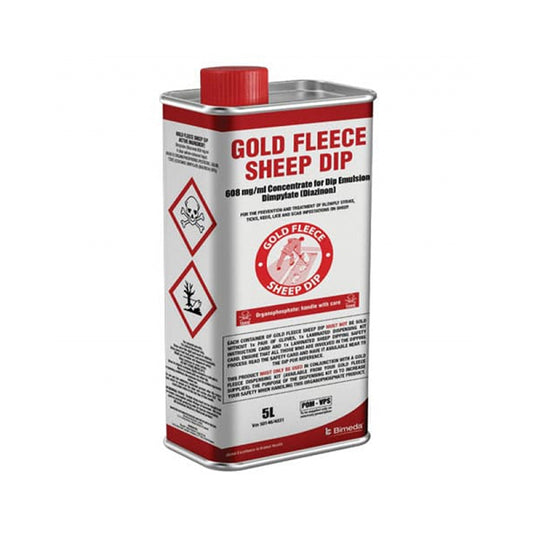 Gold Fleece Sheep Dip 608 mg/ml Concentrate for Dip Emulsion