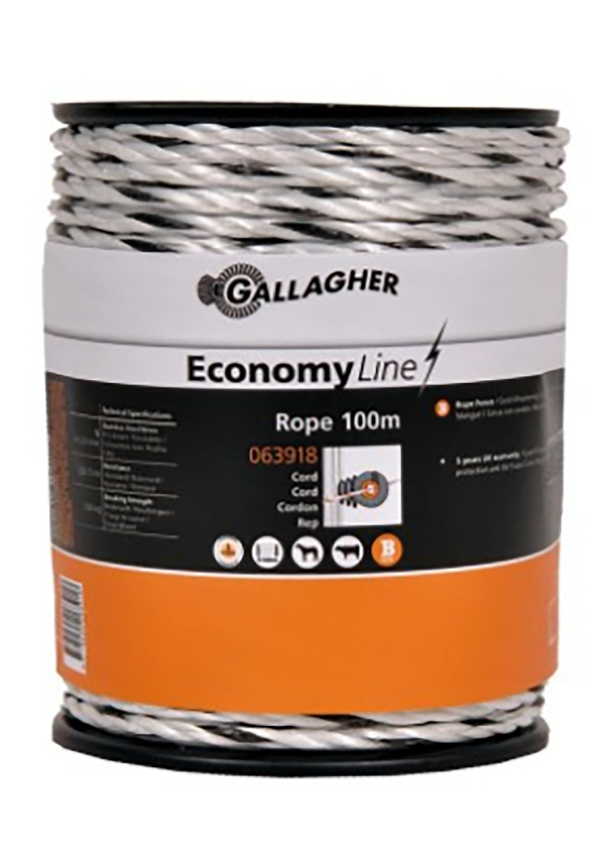 Econ Rope Wire Gallagher Poly Wire Rope 100m – Sam Turner & Sons