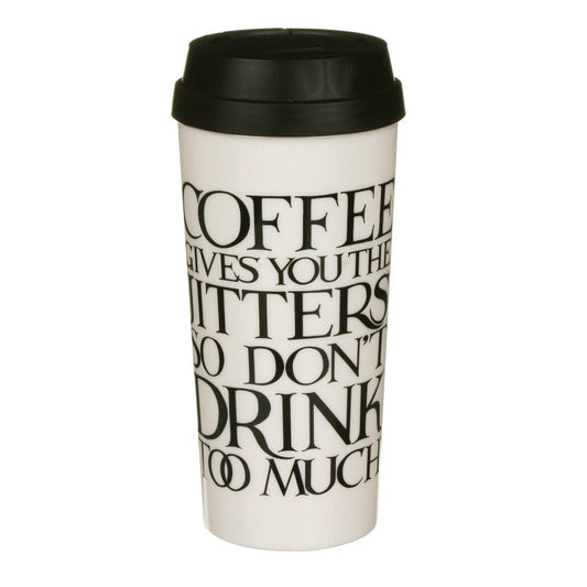 Emma Bridgewater Black Toast Thermal Travel Mug 16oz