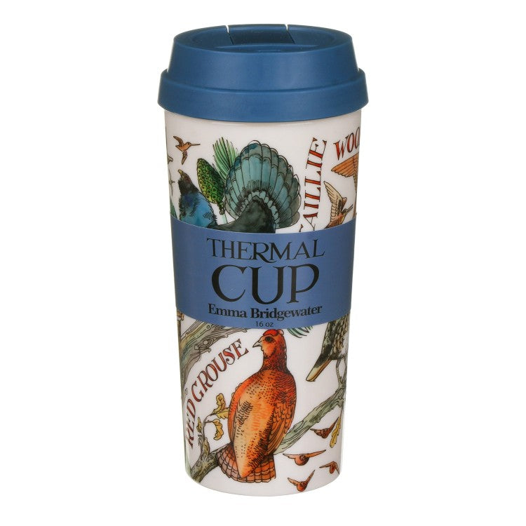 Emma Bridgewater Game Birds Thermal Travel Mug 16oz