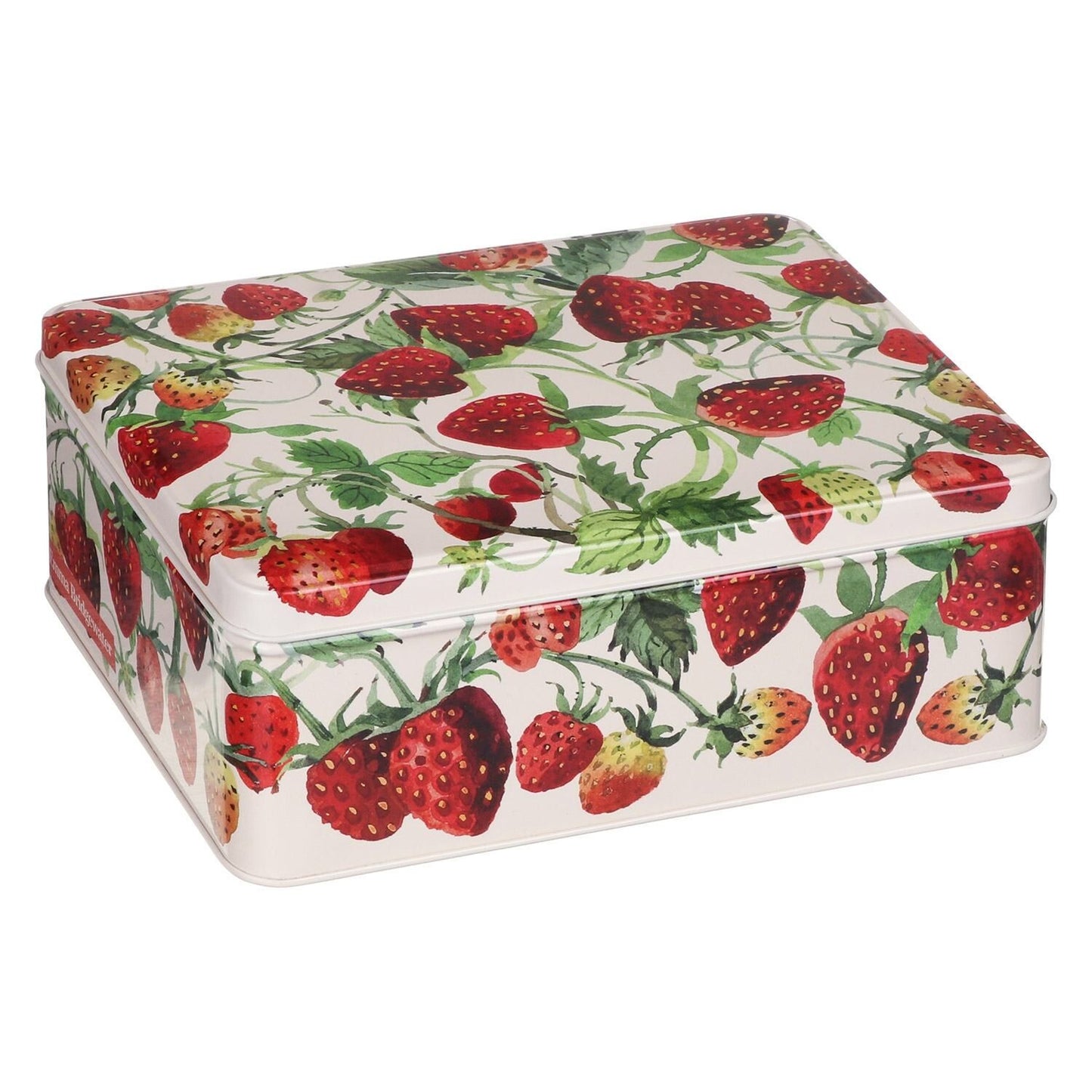 Emma Bridgewater Strawberries Deep Rectangular Tin