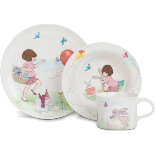 Belle & Boo 3 Piece Melemine Eating Set