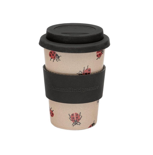 Emma Bridgewater Ladybird Rice Husk Travel Cup