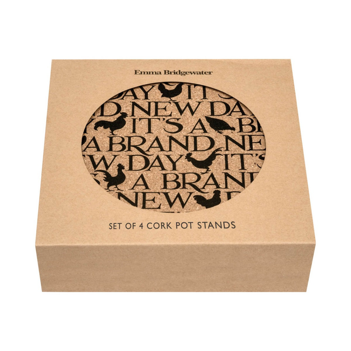 Emma Bridgewater Cork Pot Stands Set of 4