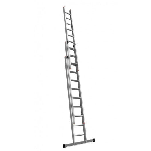 Drabest Professional Lightweight Aluminium Triple Extension Ladder 2.8-5.6m