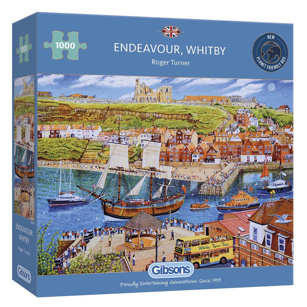 Gibsons Endeavour Whitby 1000 Piece Jigsaw