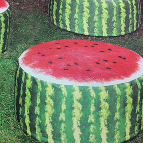 Fallen Fruits Outdoor Pouffe Garden Seat Watermelon