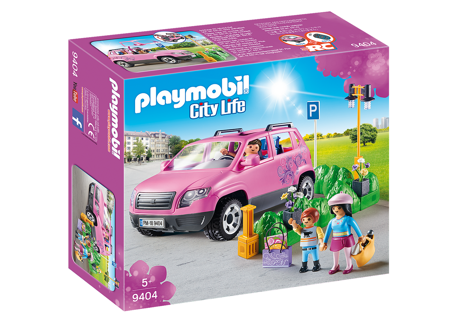 Playmobil City Life Family Car with Parking Space 9404