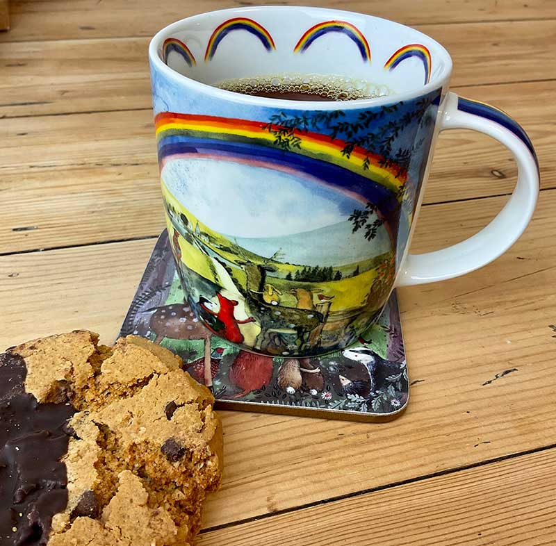 Alex Clark Mug Looking For Rainbows