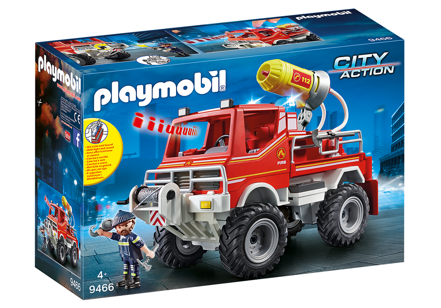 Playmobil City Action Fire Truck 9466