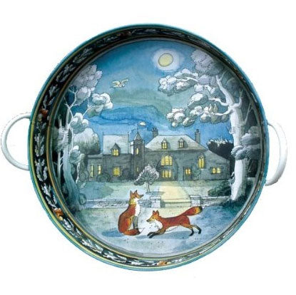 Emma Bridgewater Matthew Rice A Year In The Country Winter Tray