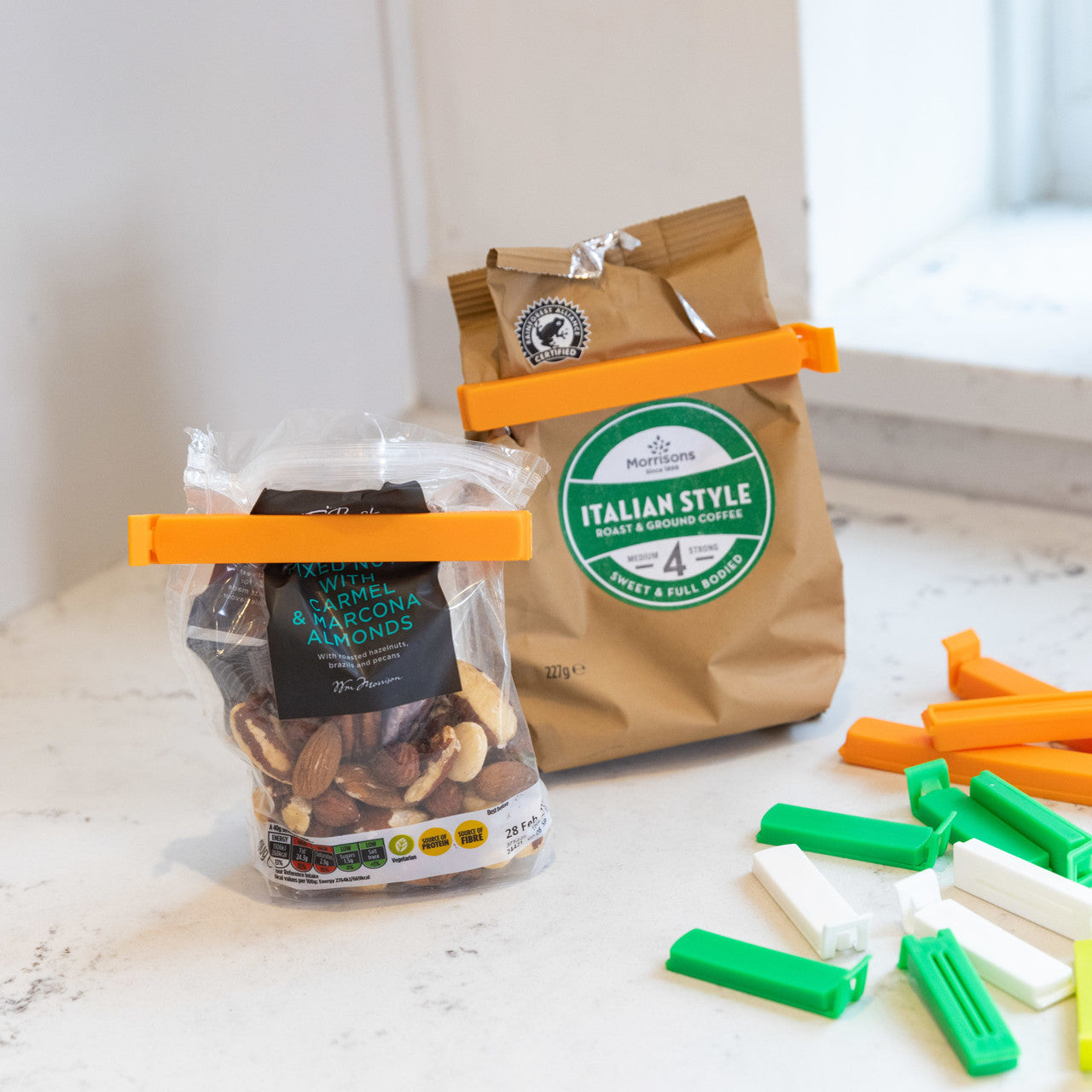 KitchenCraft Assorted Sized Bag Clips 20-Pack