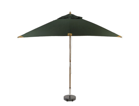Glencrest Sturdi Wooden Parasol Green 3x2m