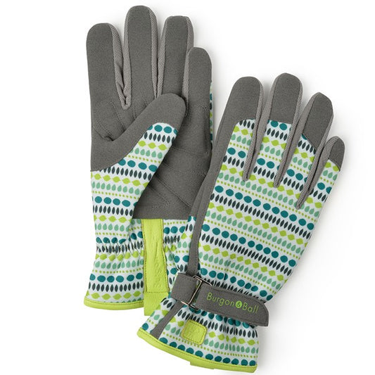 Burgon & Ball Love the Glove Green Seed M/L