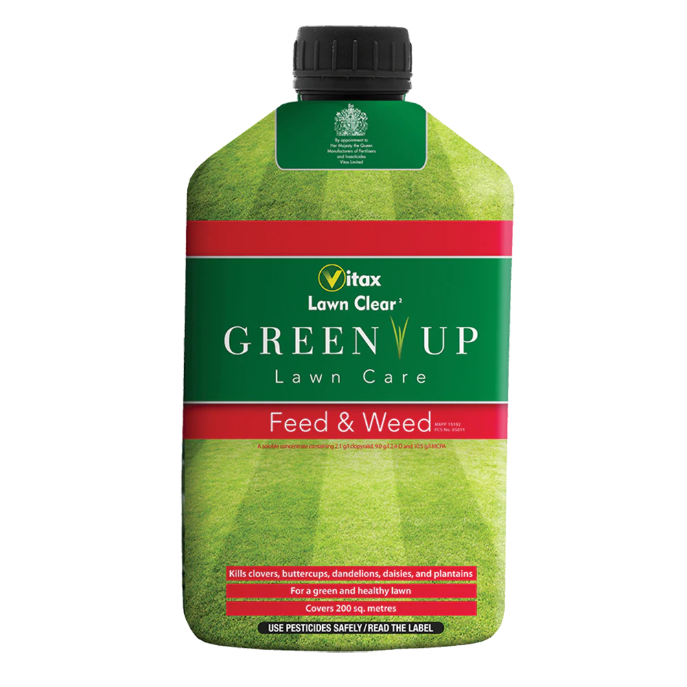 Vitax Lawn Clear Green Up Feed & Weed