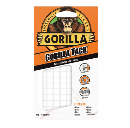 Gorilla Tack 84 Pre Cut Squares 56g