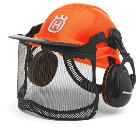 Husqvarna Functional Forest Helmet Fluorescent Orange