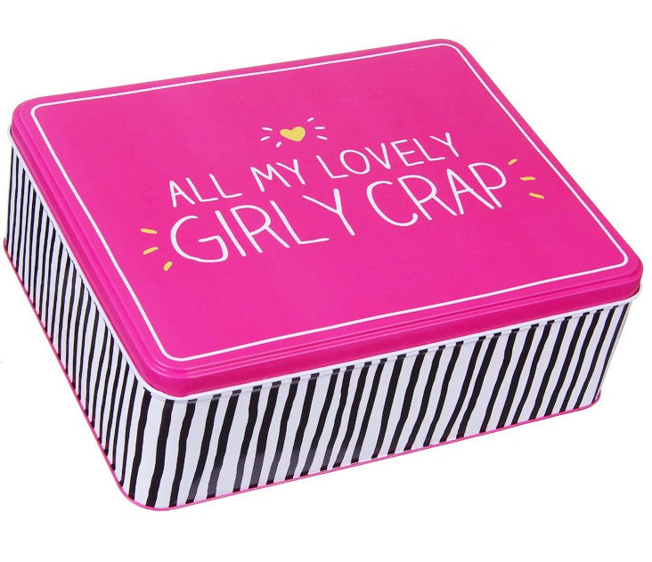 Happy Jackson 'Girly Crap' Tin