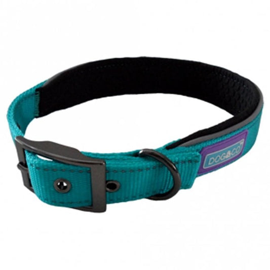 Hem & Boo Reflective Padded Dog Collar