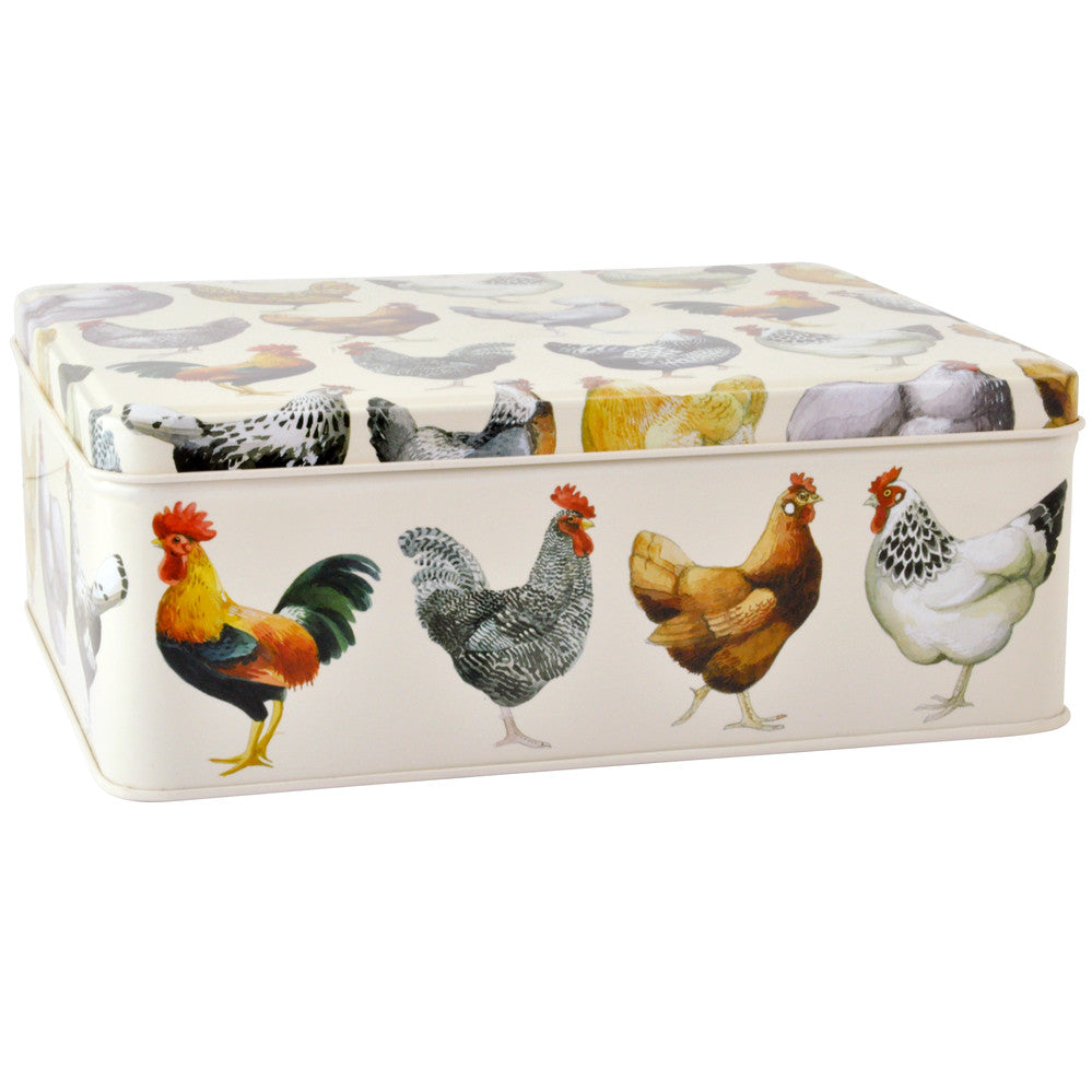 Emma Bridgewater Hen & Toast Small Rectangular Tin