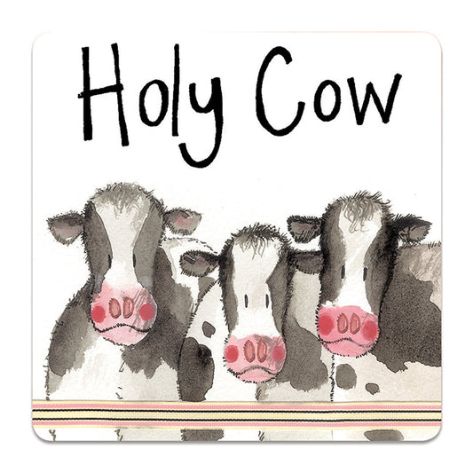 Alex Clark Holy Cow Coaster