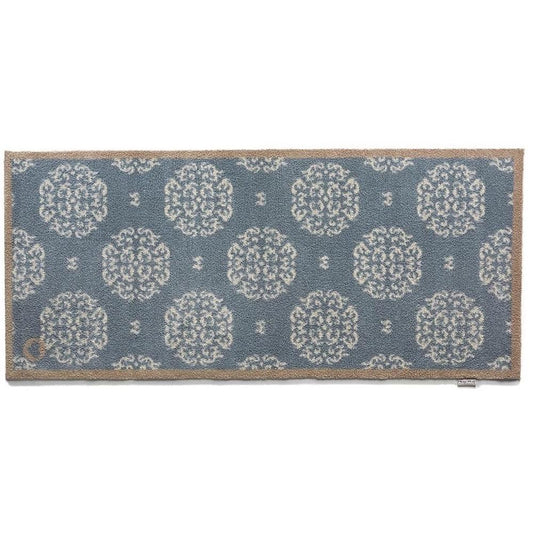 Hug Rug Runner Mat | Home 15 Blue White Pattern