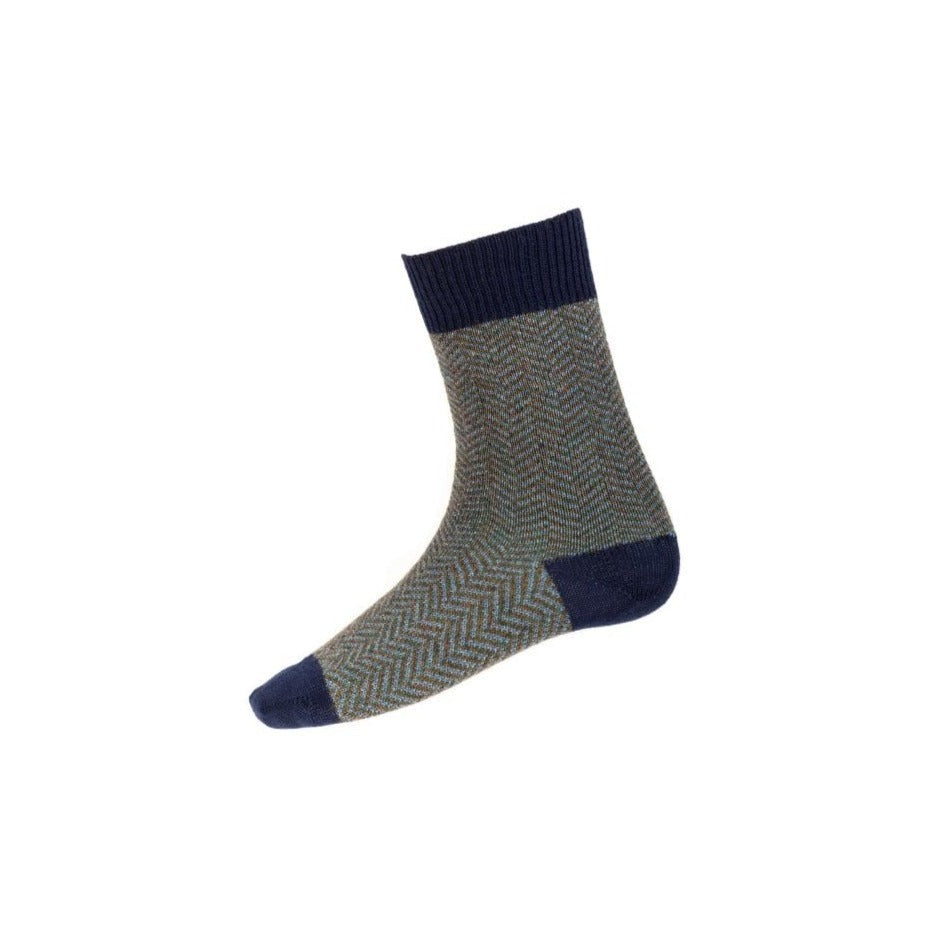 House of Cheviot Herringbone Socks