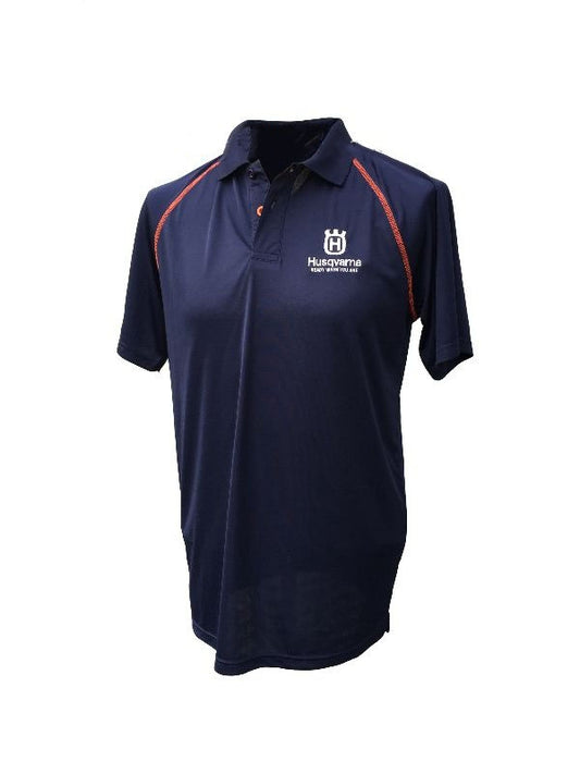 Husqvarna Mens Functional Polo Shirt Navy