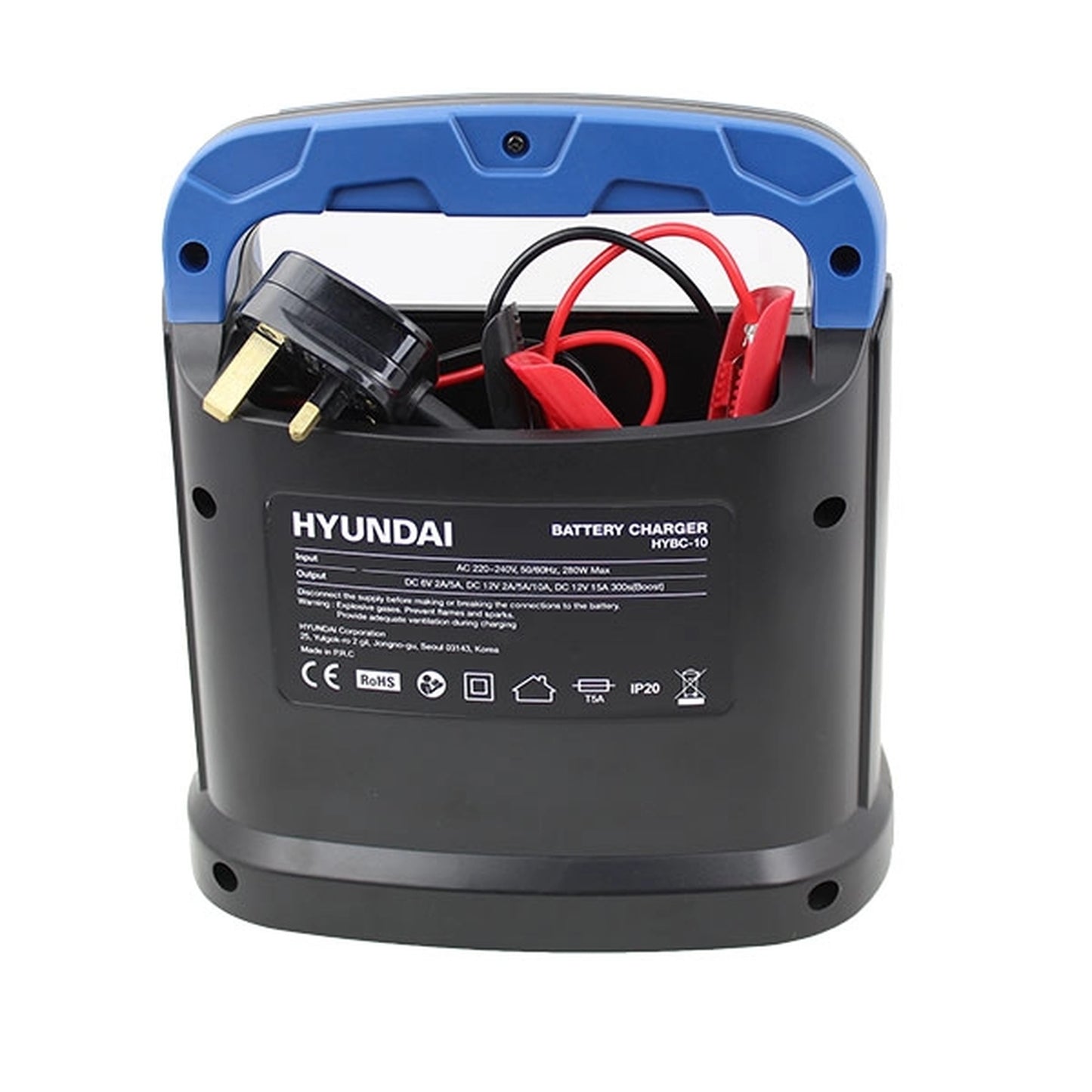 Hyundai HYBC-10 6v & 12v Battery Boost Charger