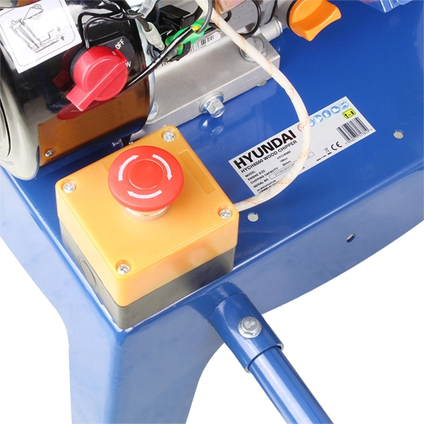 Hyundai HYCH6560 Petrol Wood Chipper & Shredder